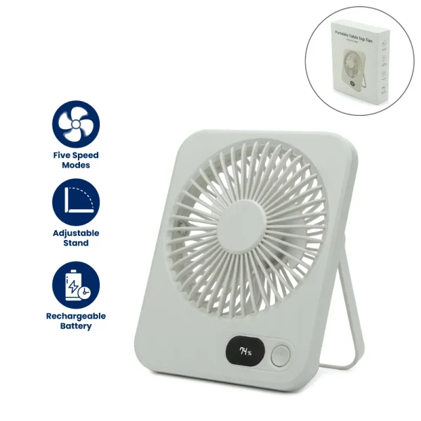 Portable-Rechargeable-Table-Top-Fan-FAN-01-Blank